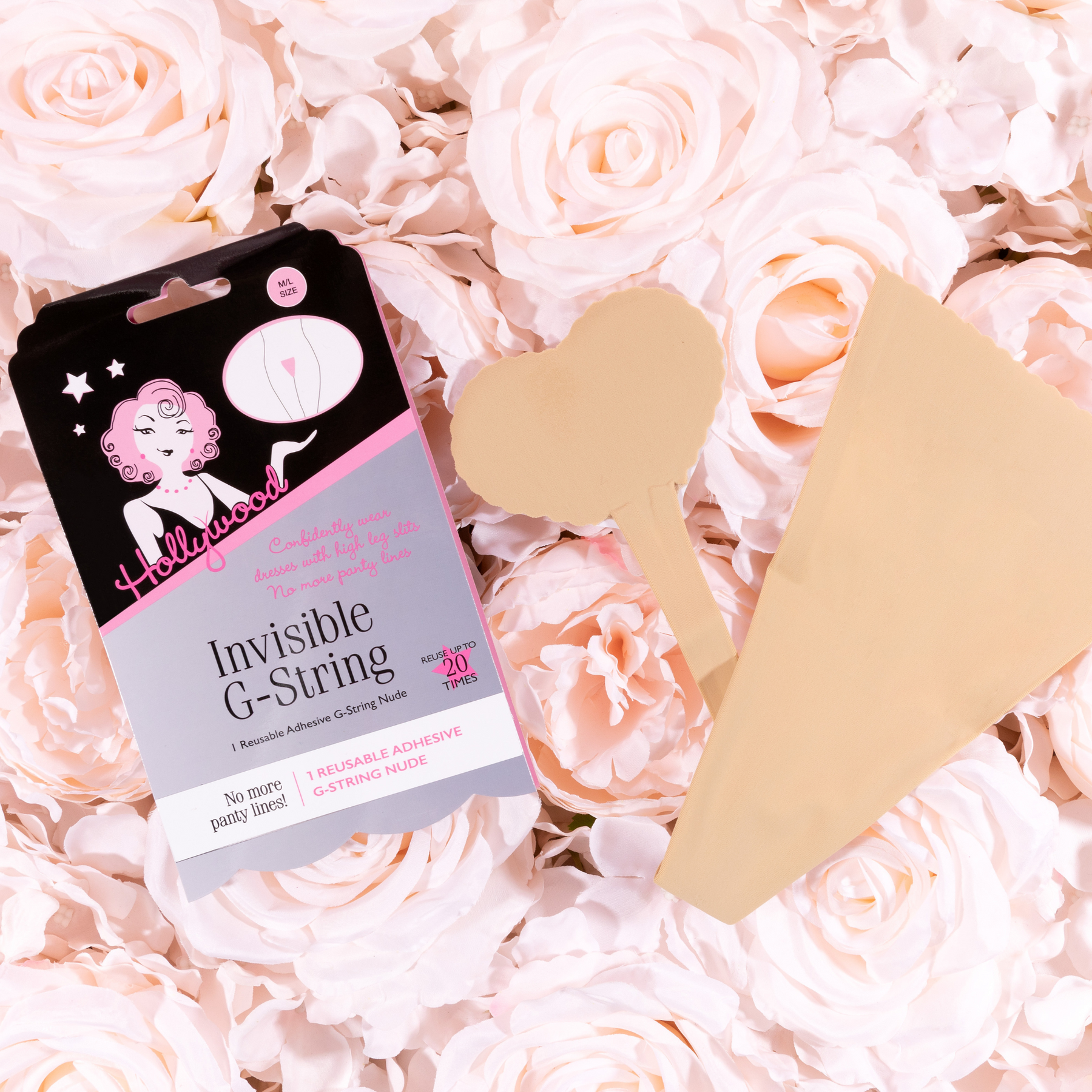 Hollywood Fashion Secrets Invisible G-String – No Visible Panty Line