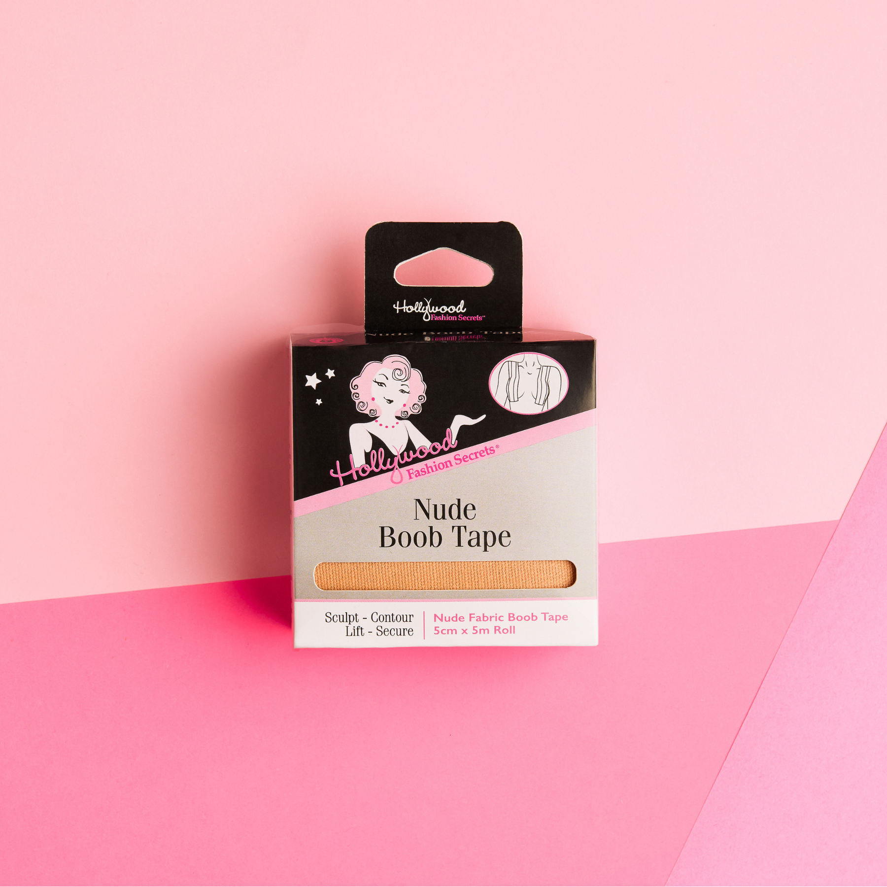 Hollywood Fashion Secrets Nude Boob Tape – Strapless Breast Lift Tape