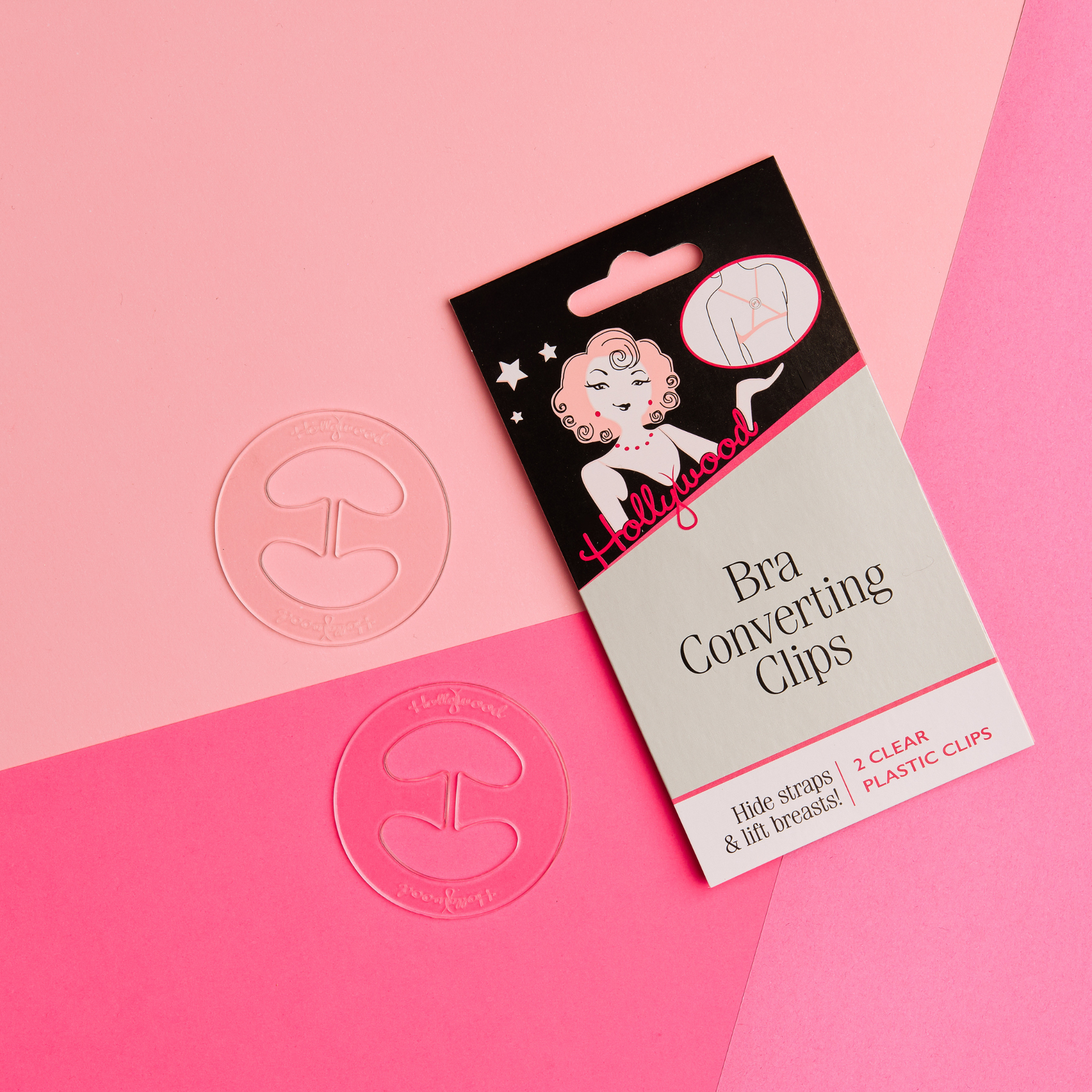 Hollywood Fashion Secrets Bra Converting Clip – Pack of 2
