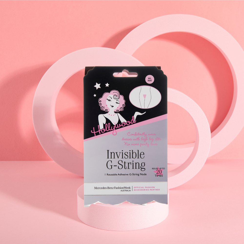 Hollywood Fashion Secrets Invisible G-String – No Visible Panty Line