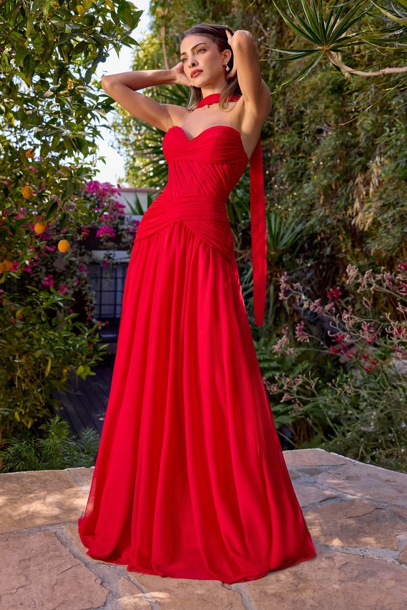 ALMA Sweetheart Pleated Chiffon A - Line Bridesmaid & Formal Dress in Australia | One Honey Boutique
