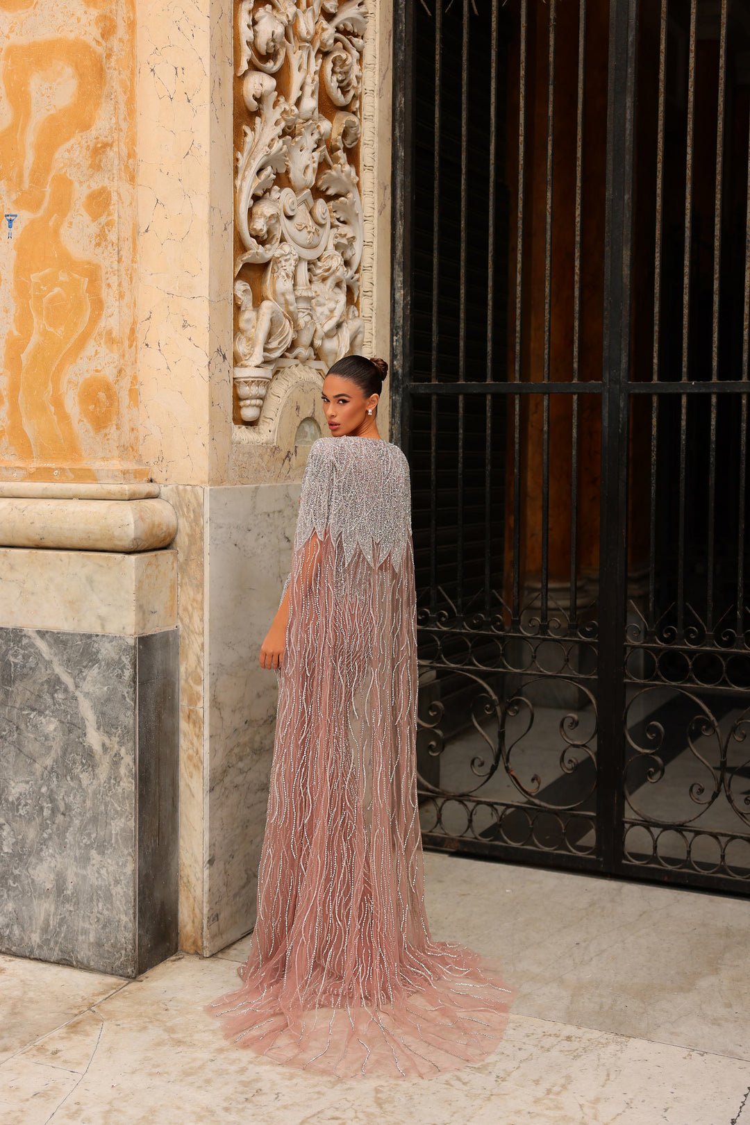 Chic and Holland Couture Beaded HF110550 Evening Dress in Australia | One Honey Boutique