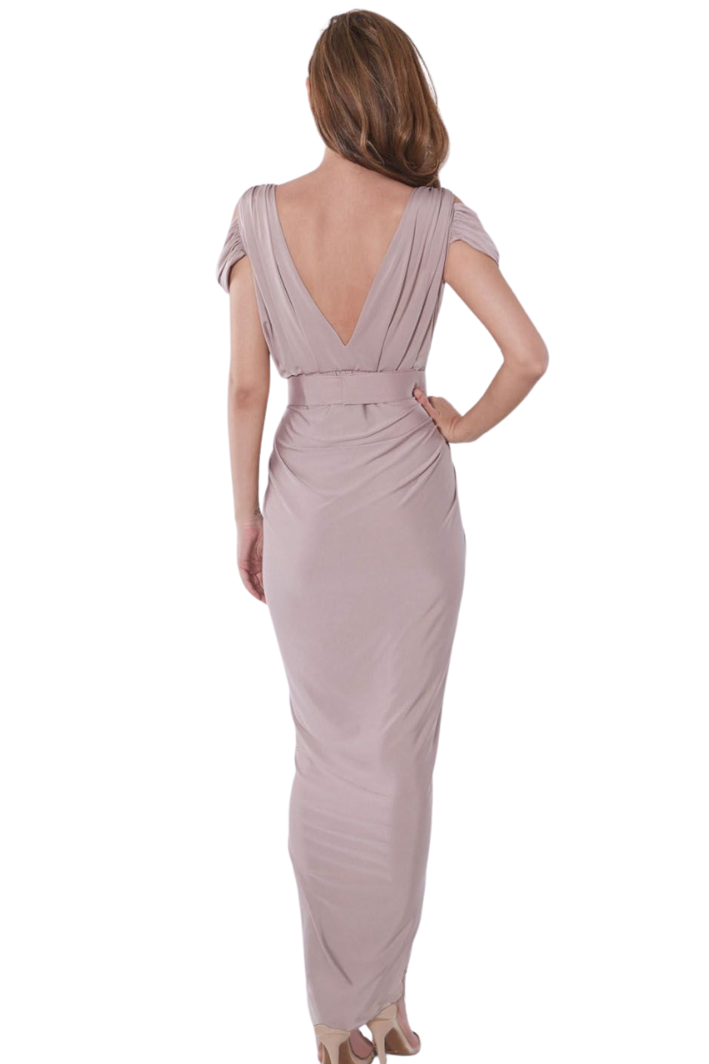 Pia Gladys Perey DIONNE Silk Jersey Mermaid Bridesmaid Dress