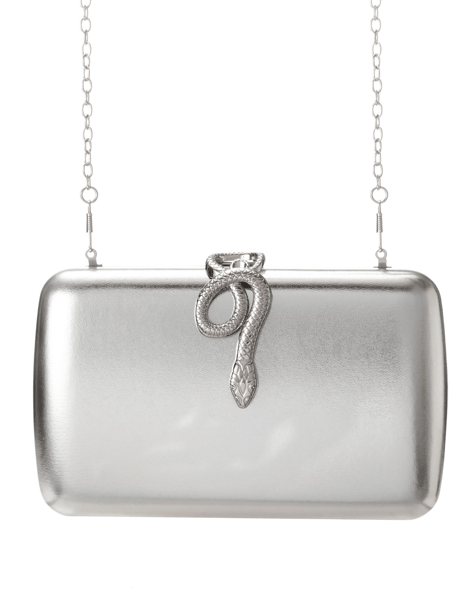 Gregory Ladner GBGA008D Metallic Snake Clasp Clutch Bag in Australia | One Honey Boutique