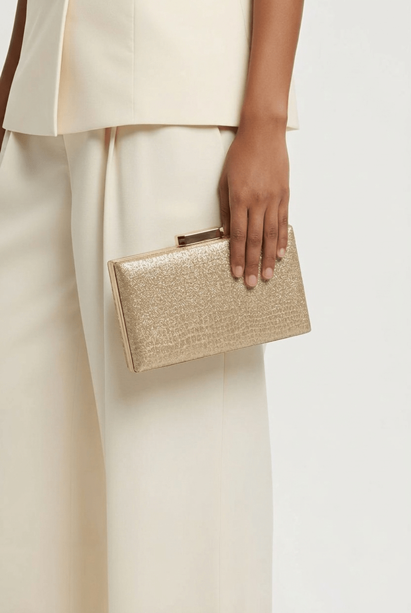 Gregory Ladner GBGY012D Mock Croc Evening Clutch Bag in Australia | One Honey Boutique