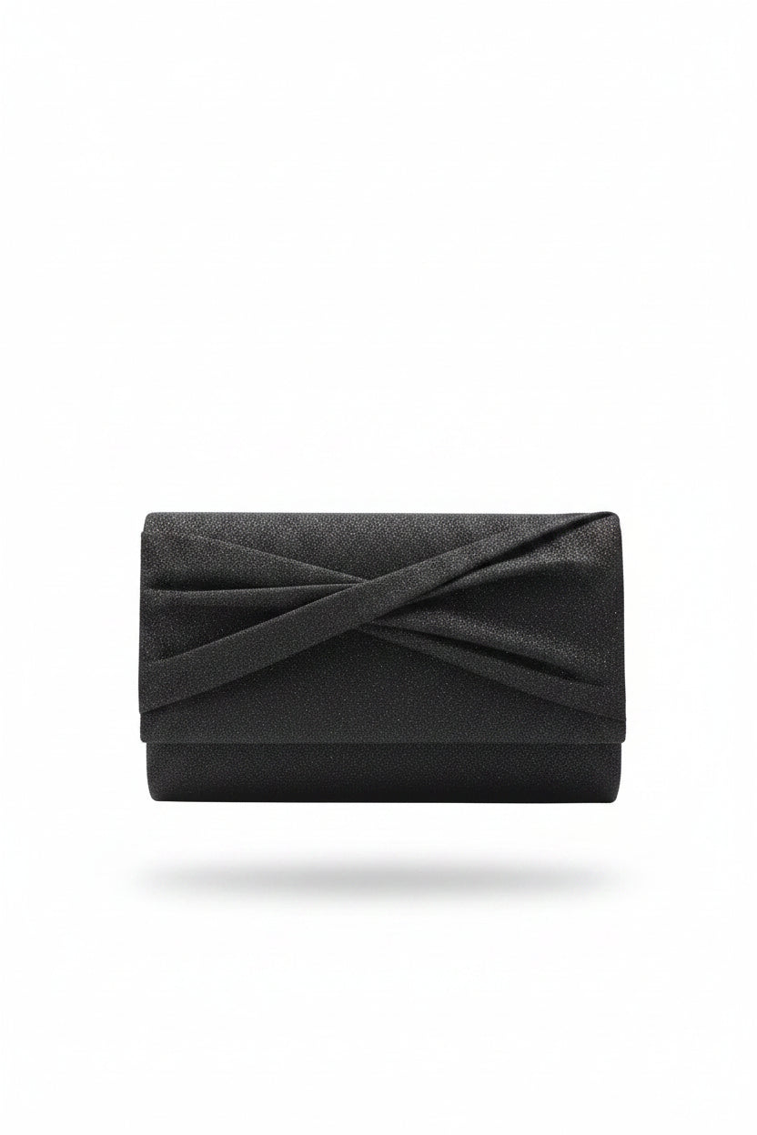 Honey Couture CHELSEA Knot Envelope Clutch Bag for Formal & Evening Wear in Australia | One Honey Boutique
