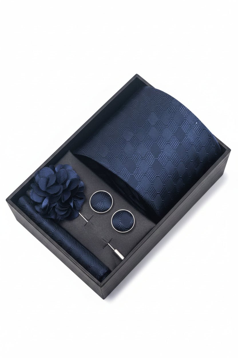 Honey Couture SEBASTIAN Paisley Men's Tie Gift Set in Australia | One Honey Boutique