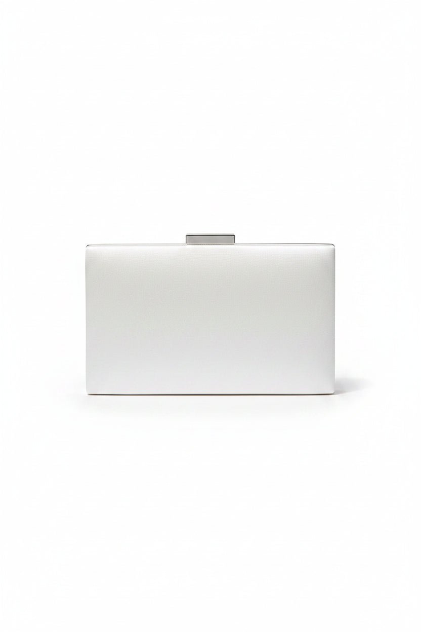 Honey Couture TORI Box Clutch with Rose Gold Metallic Trim in Australia | One Honey Boutique