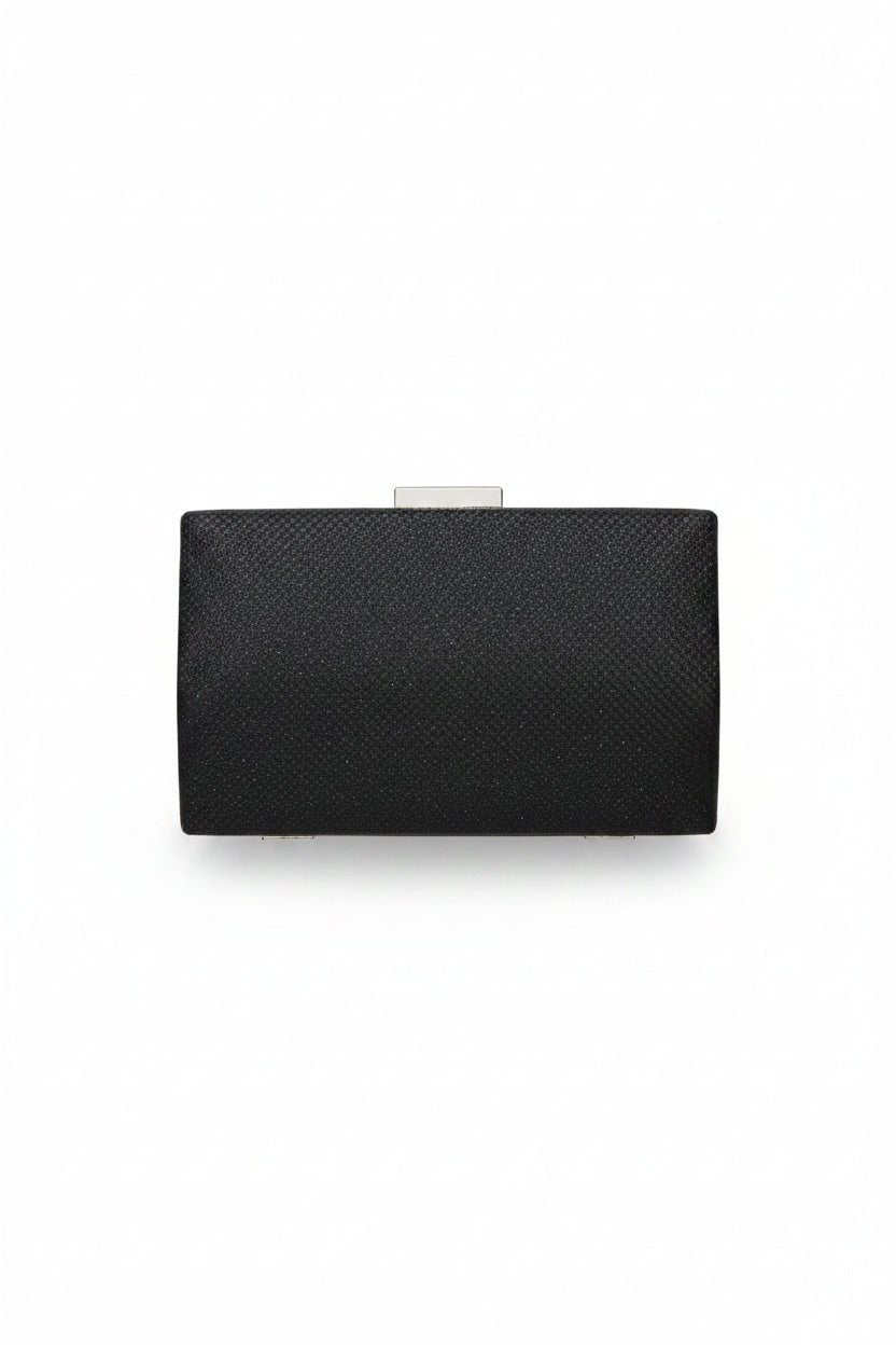 Honey Couture TYNE Metallic Box Clutch Evening Bag in Australia | One Honey Boutique