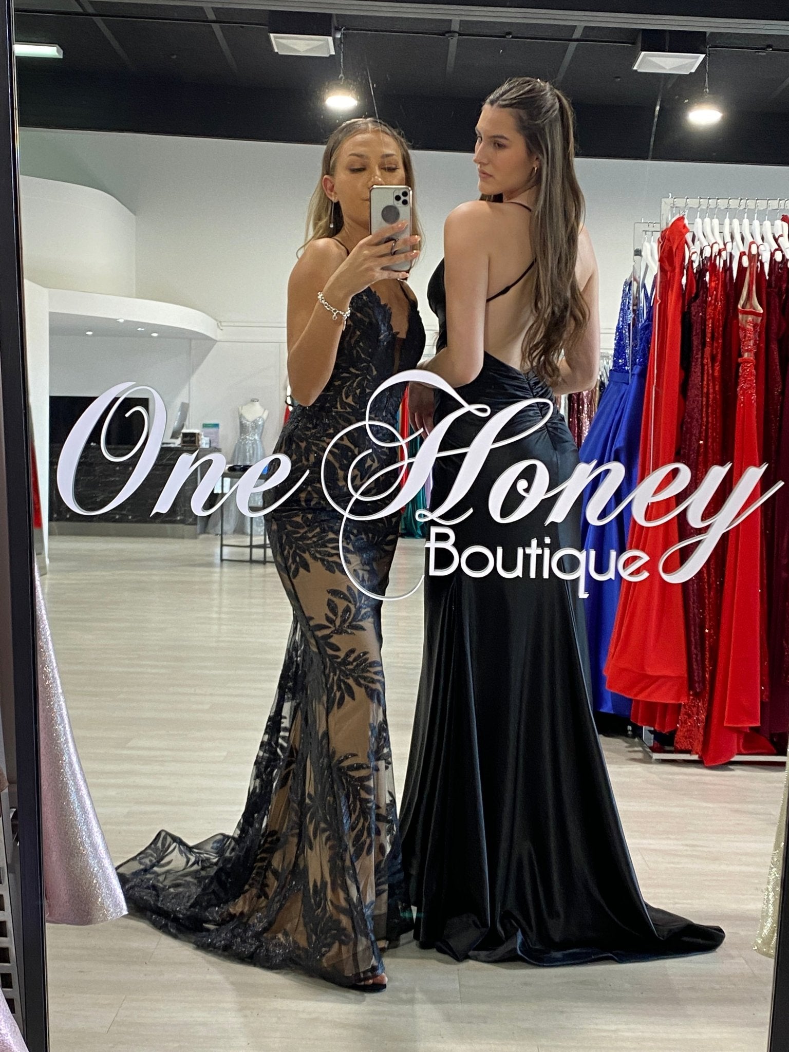 COCO Sash Front Low Back Bum Scrunch Mermaid Formal Gown in Australia | One Honey Boutique