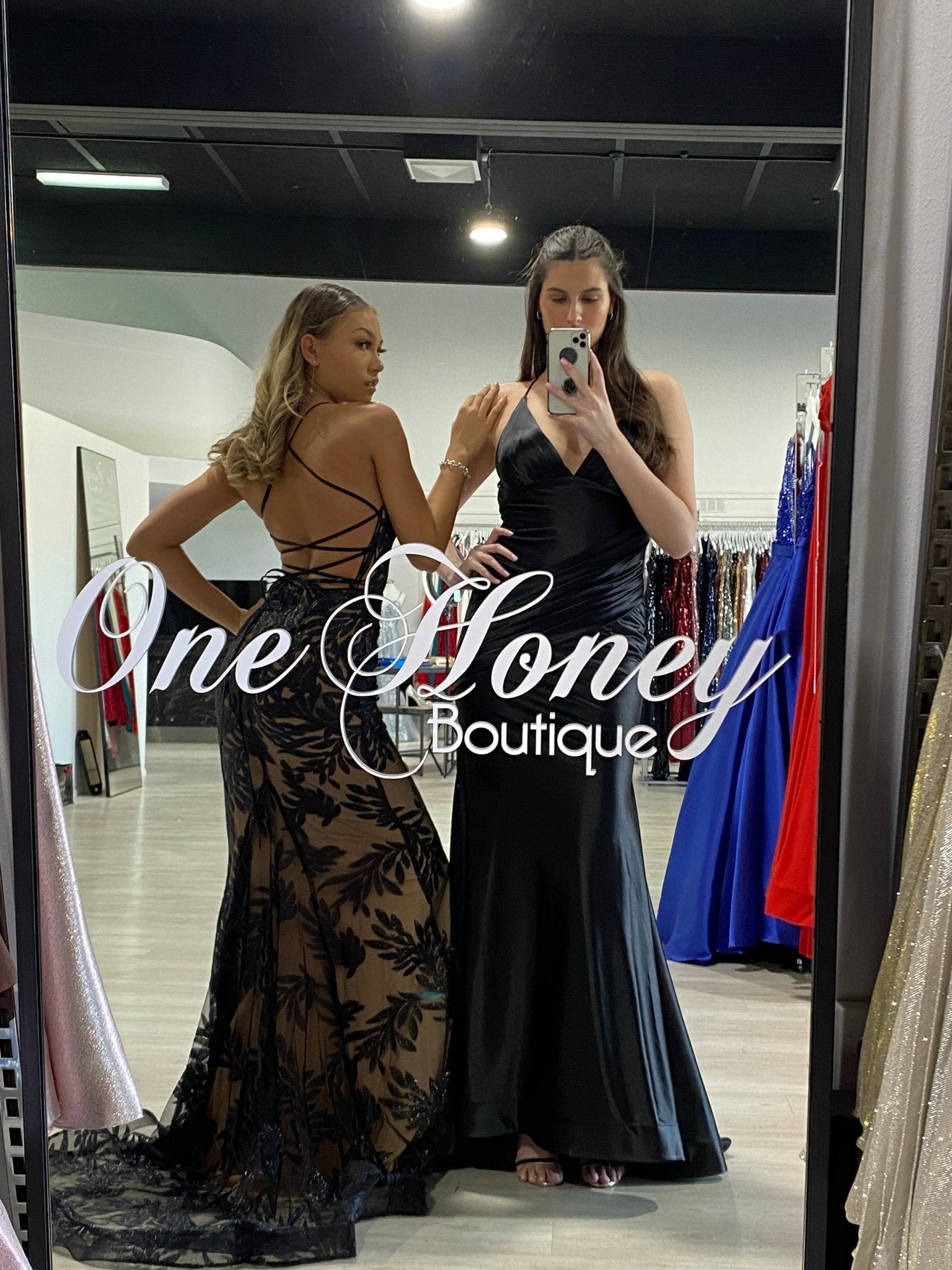 COCO Sash Front Low Back Bum Scrunch Mermaid Formal Gown in Australia | One Honey Boutique