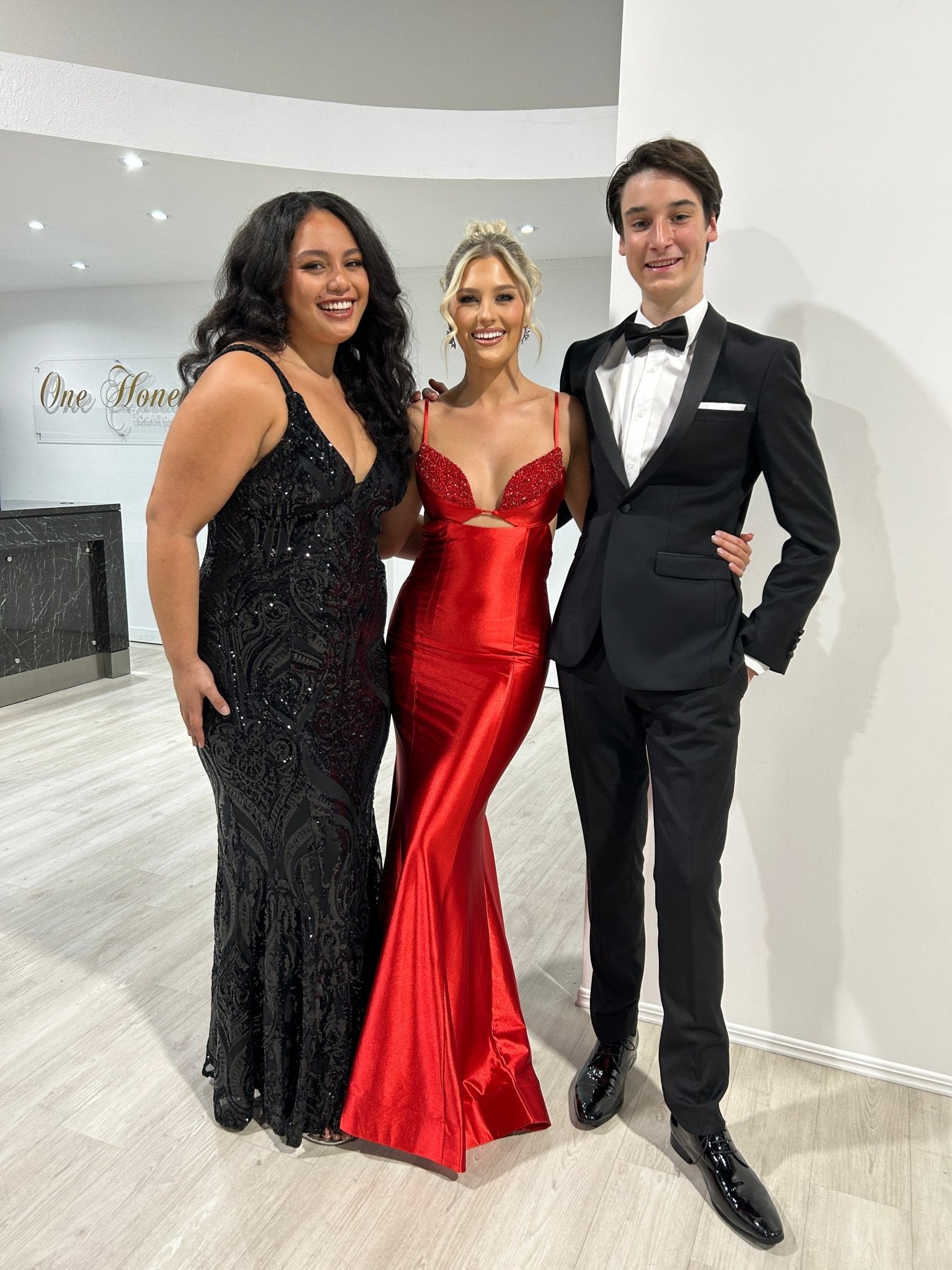 Honey Couture MIA Sequin Open Back Formal Gown in Australia | One Honey Boutique