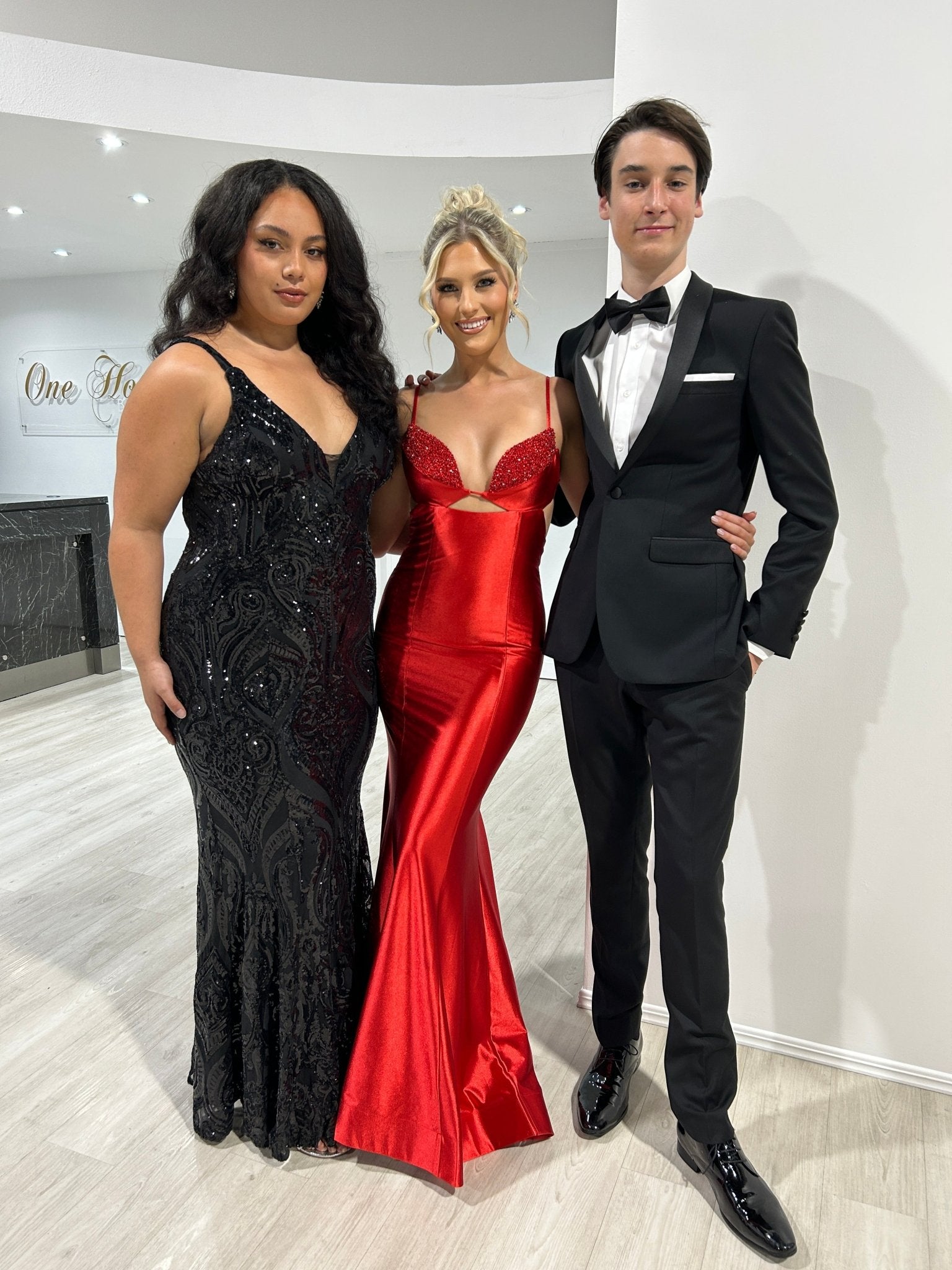 Honey Couture MIA Sequin Open Back Formal Gown in Australia | One Honey Boutique