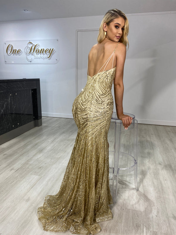 One Honey Boutique Evening Gowns Gold Coast Designer Dress Hire