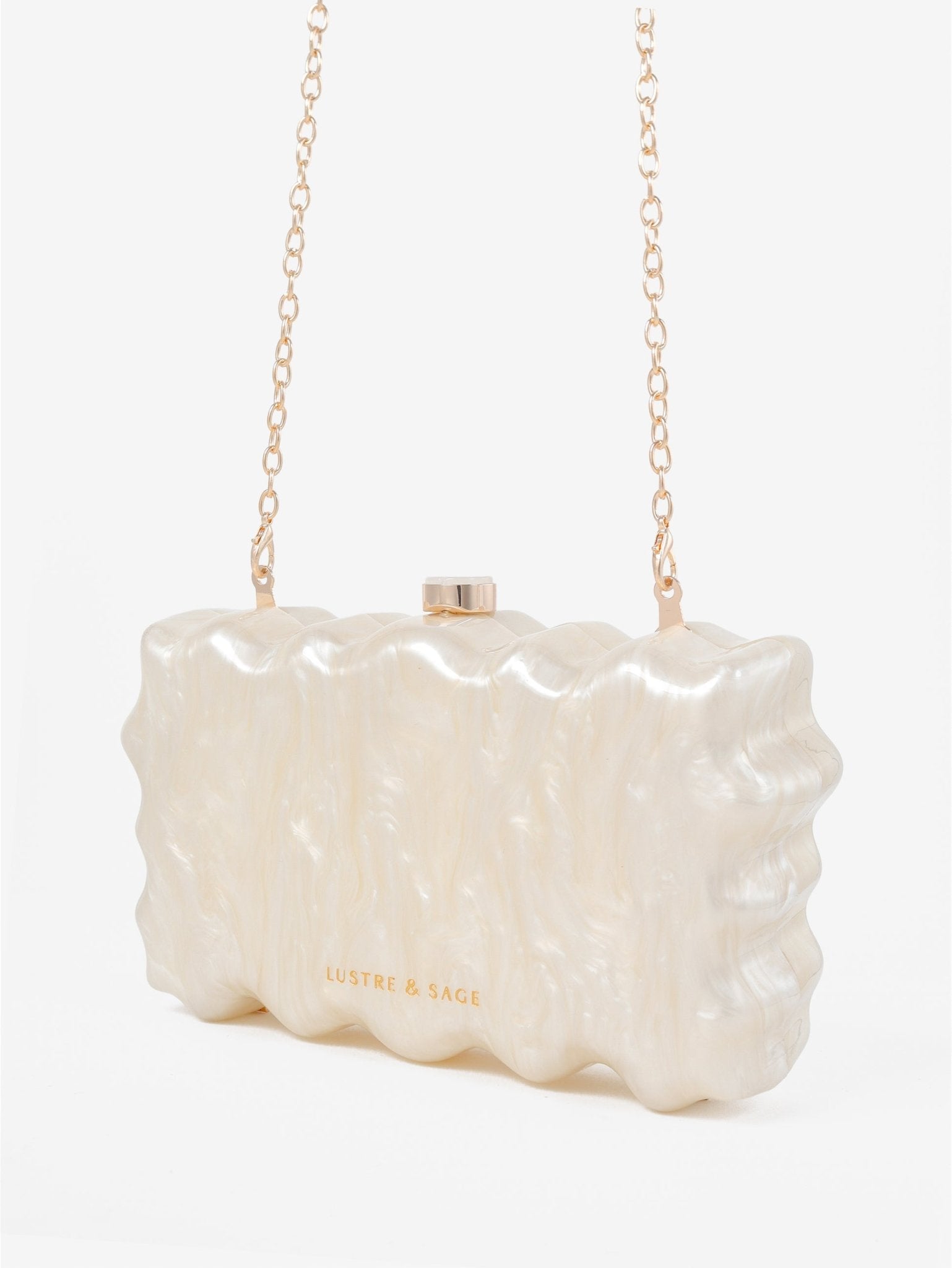 Lustre & Sage SEASHELL Evening Clutch in Australia | One Honey Boutique