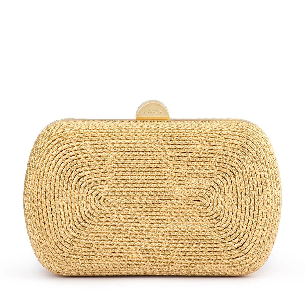 Olga Berg MARTINA Coiled Rope Clutch