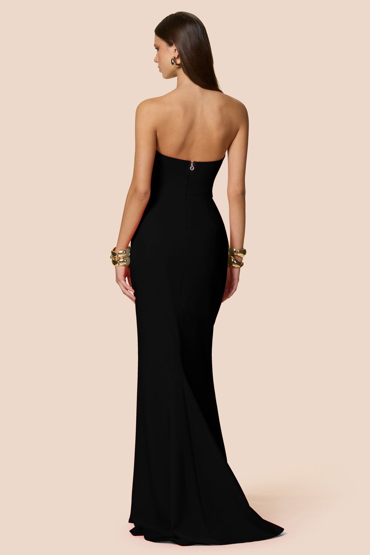 Aaliyah Strapless Gown Tangerine / XXL Aaliyah Strapless Gown Tangerine / XXL