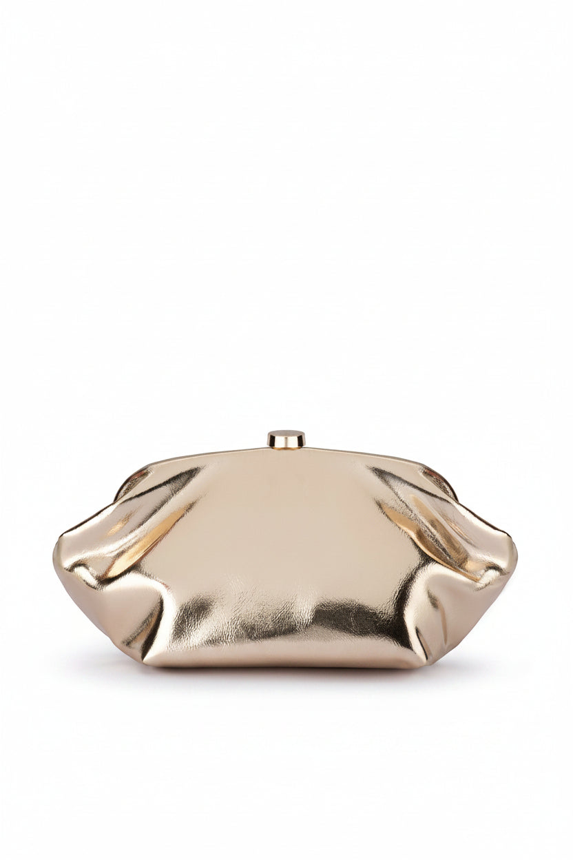 Olga Berg Tally Metallic Clutch Bag in Australia | One Honey Boutique