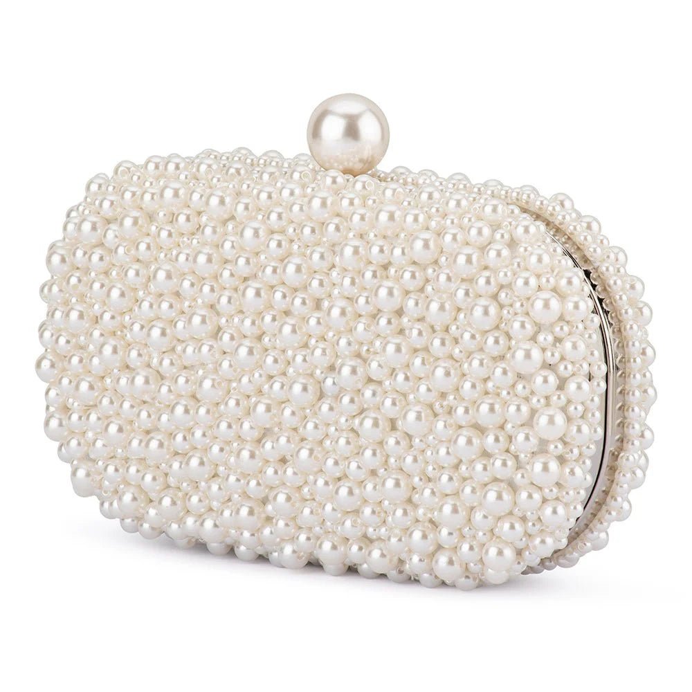 Olga Berg VALENTINA Pearl Clutch in Australia | One Honey Boutique