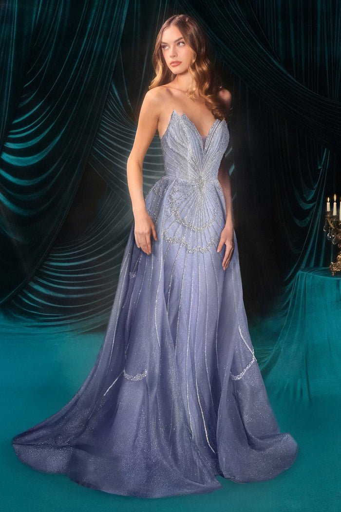 Robyn Beaded Ombre Tulle Prom Formal Dress in Australia | One Honey Boutique