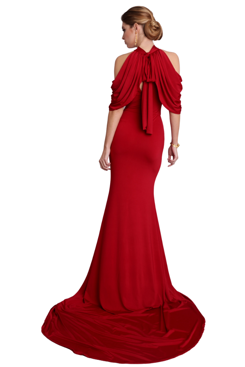 Pia Gladys Perey SADE Silk Jersey Mermaid Bridesmaid Dress