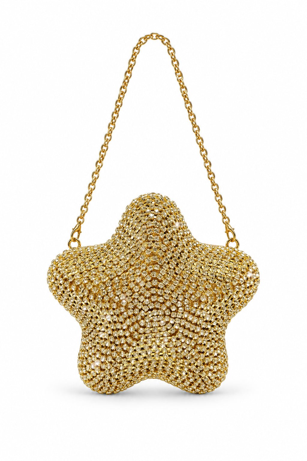 STELLA Crystal Star Rhinestone Evening Clutch Bag in Australia | One Honey Boutique