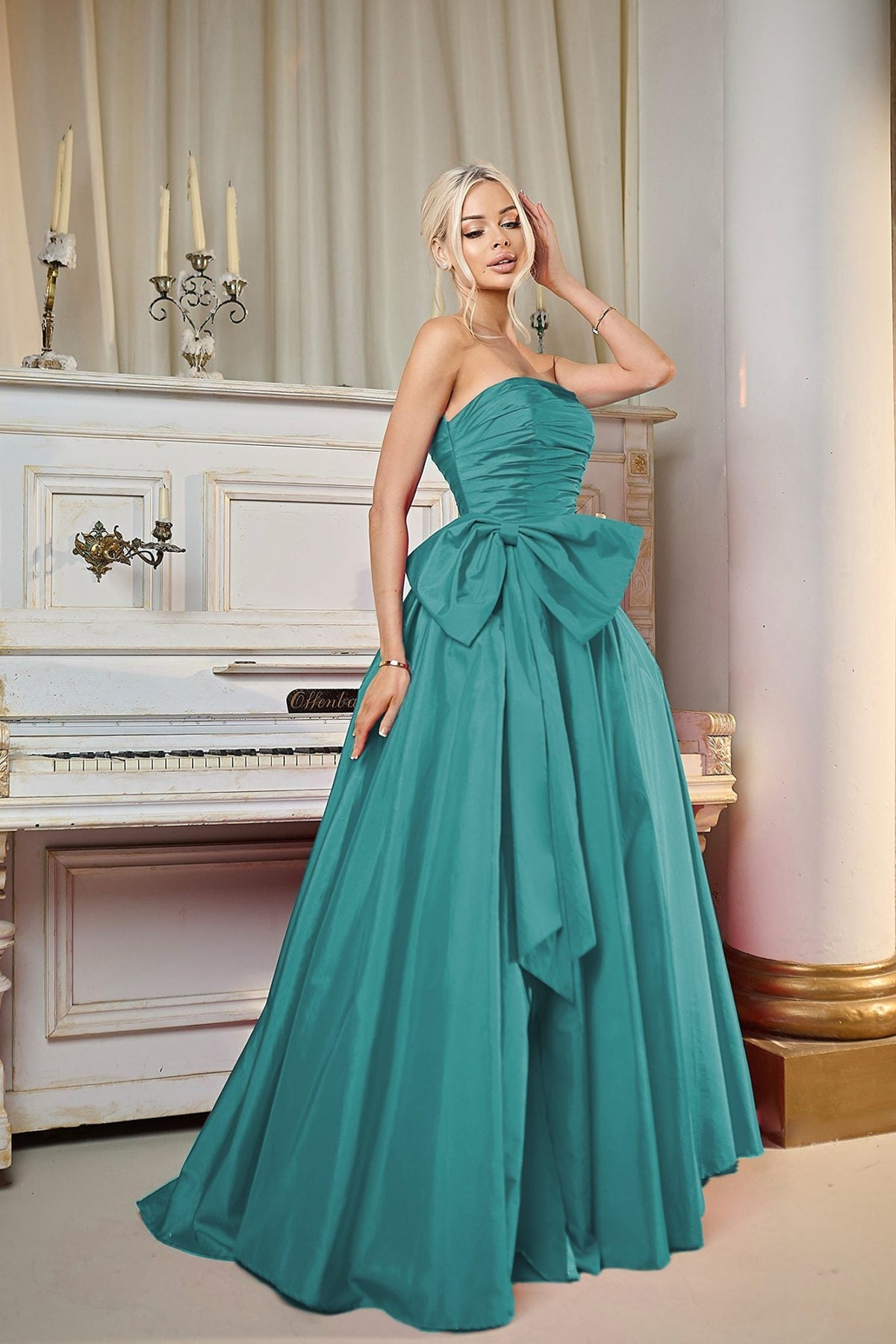 Tina Holly TW603 Fiorenne Taffeta Ball Gown – One Honey