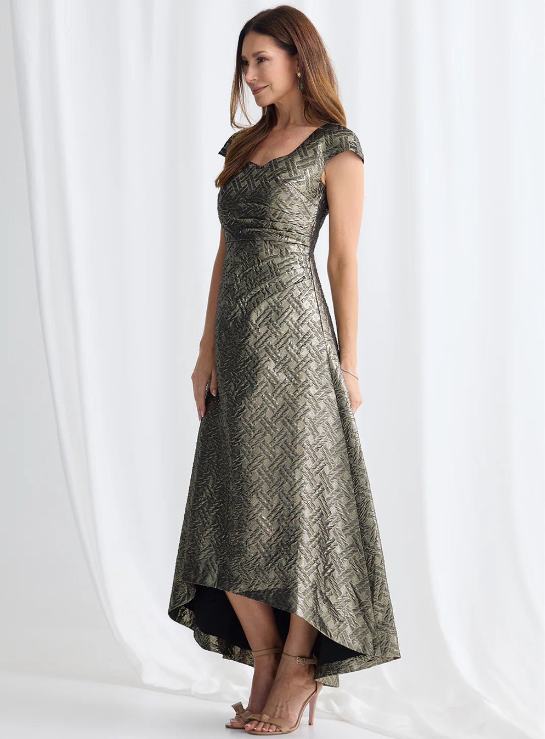 Trellis Lane CHARLOTTA Hi - Lo Maxi Mother of the Bride Dress in Australia | One Honey Boutique