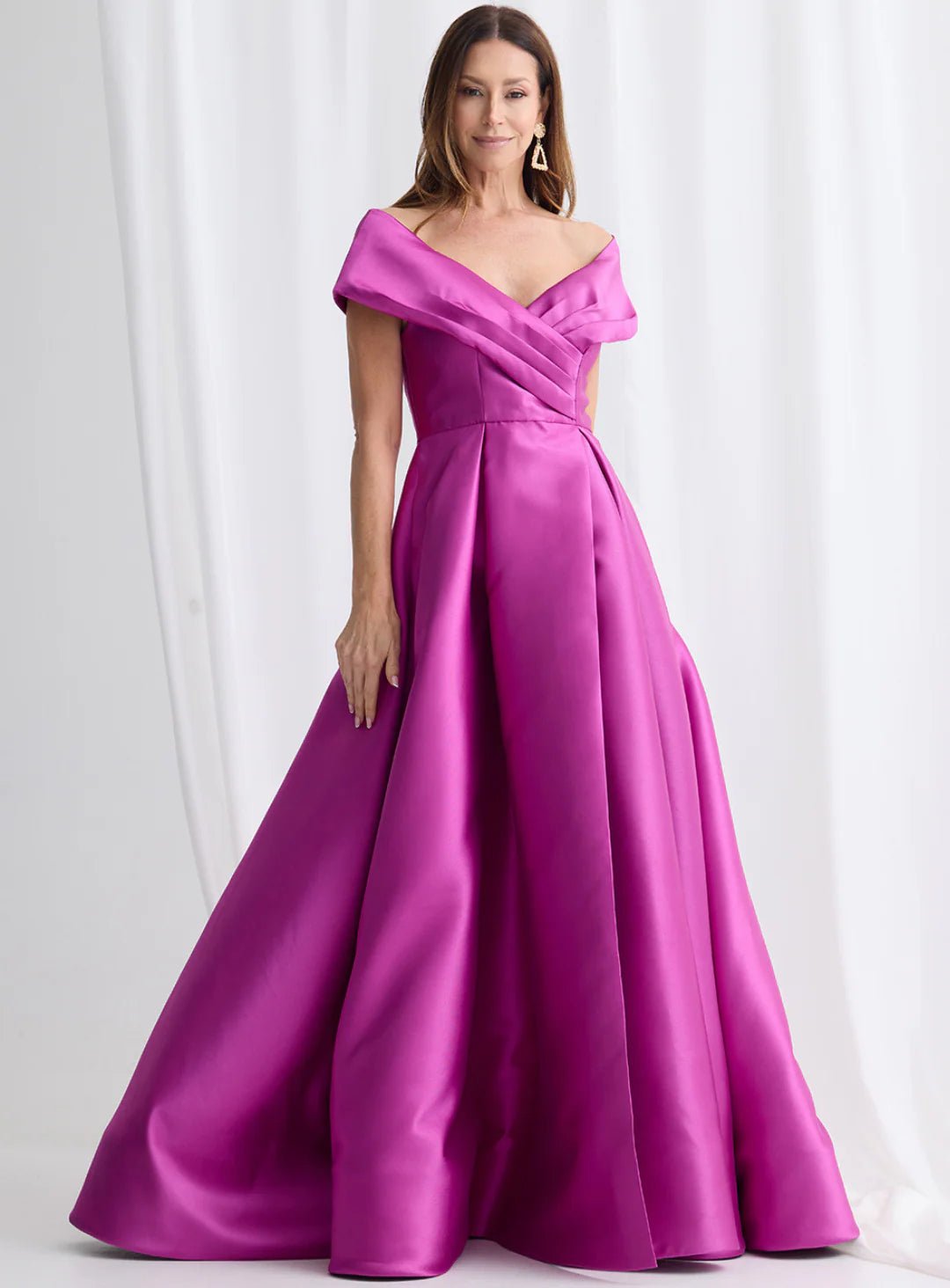 Trellis Lane ELOISA Off Shoulder Gown Mother of the Bride Dress in Australia | One Honey Boutique