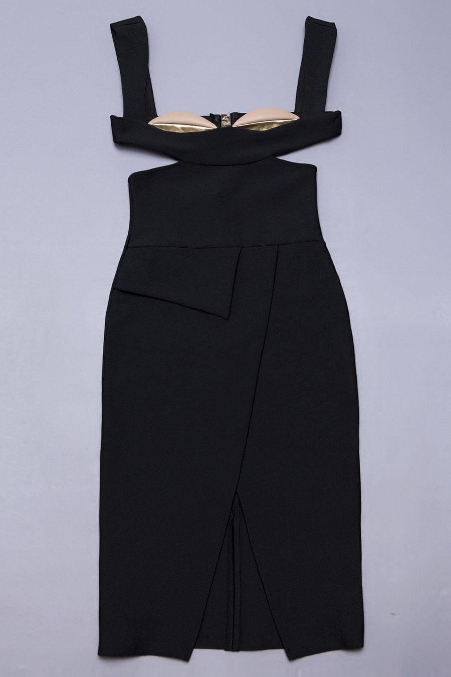 Honey Couture CARLA Designer Black Cut Out Bandage Dress Honey Couture$ AfterPay Humm ZipPay LayBuy Sezzle