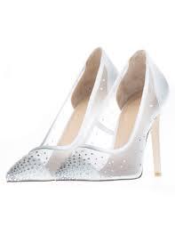 MISHEY Shoes Designer White BRIDAL Swarovski Crystal Pumps High Heels Mishey$ AfterPay Humm ZipPay LayBuy Sezzle