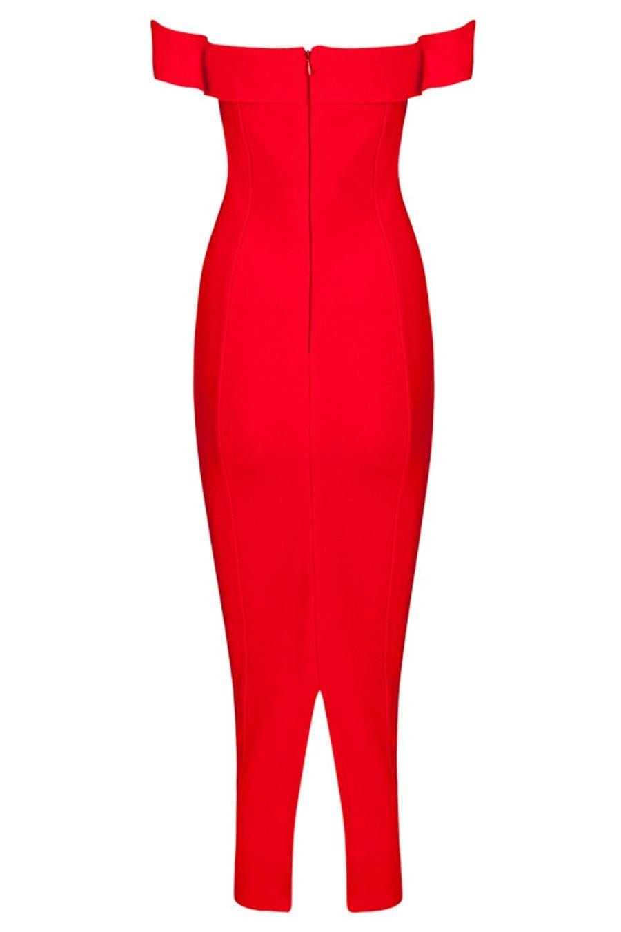 Honey Couture BECKY Off Shoulder Bustier Bandage Dress in Australia | One Honey Boutique
