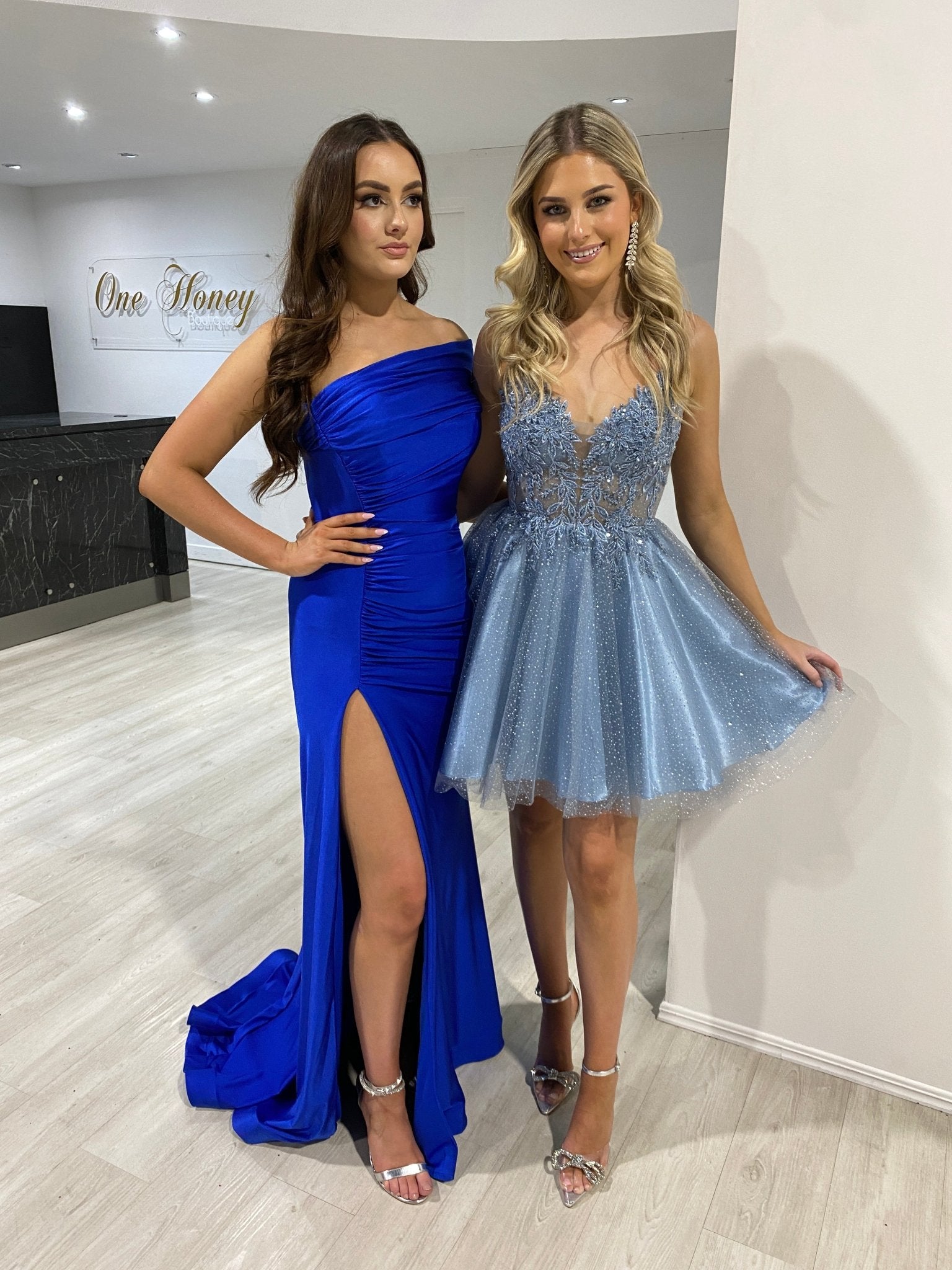 BALENCI - USSY Mermaid Formal Dress w Gloves in Australia | One Honey Boutique