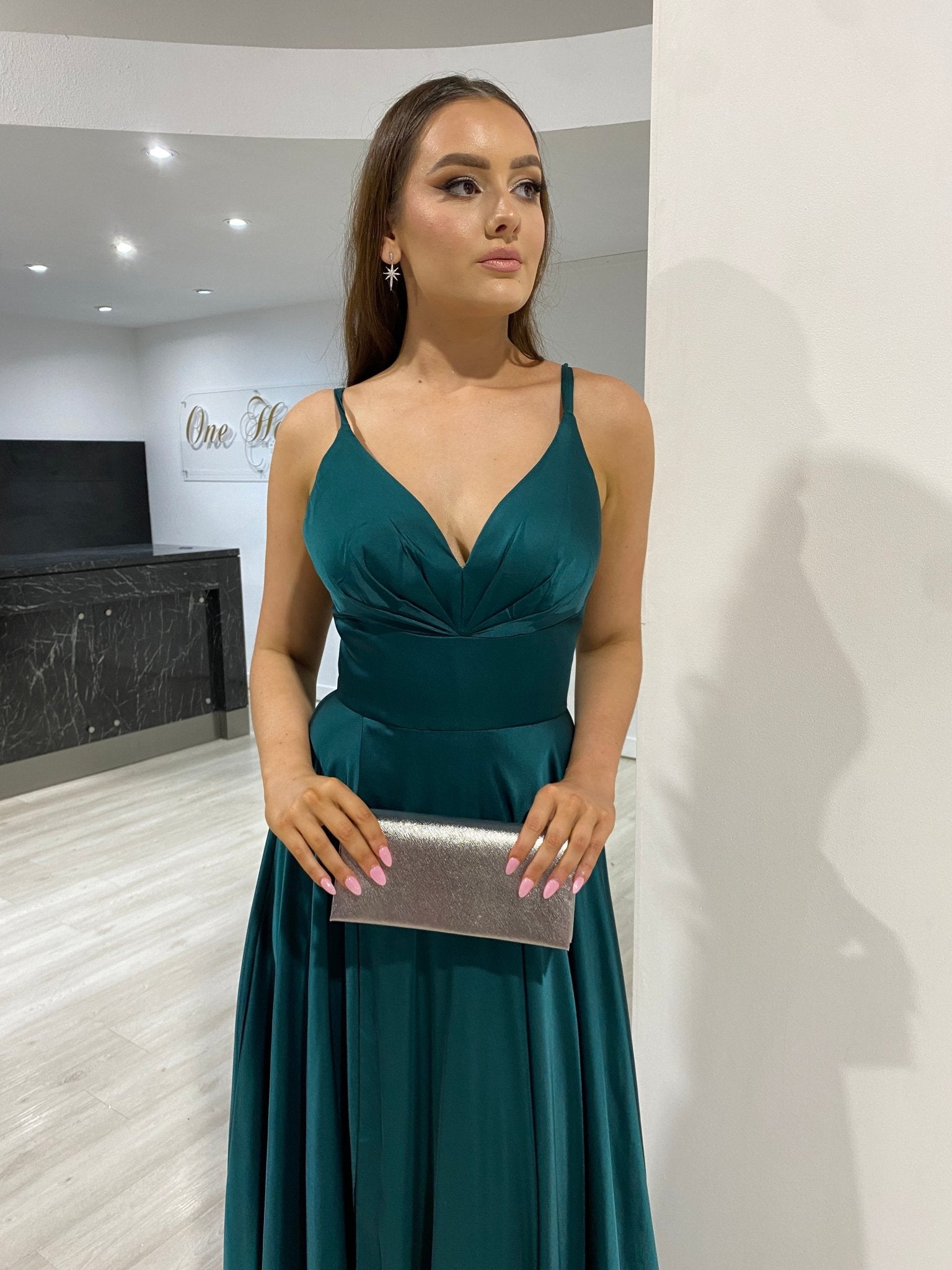 ROSALIA Silky A Line Formal & Prom Dress in Australia | One Honey Boutique