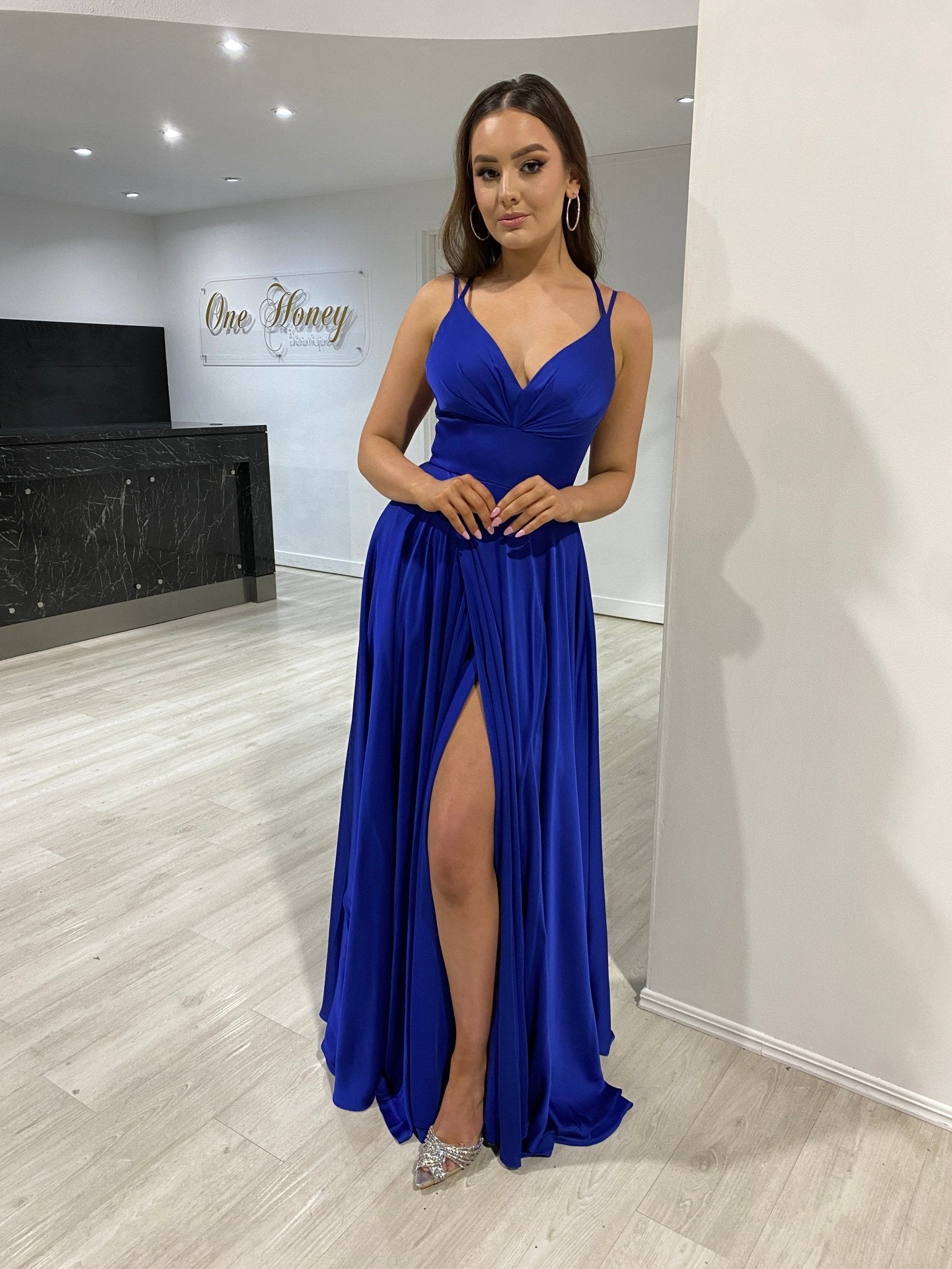 ROSALIA Silky A Line Formal & Prom Dress in Australia | One Honey Boutique