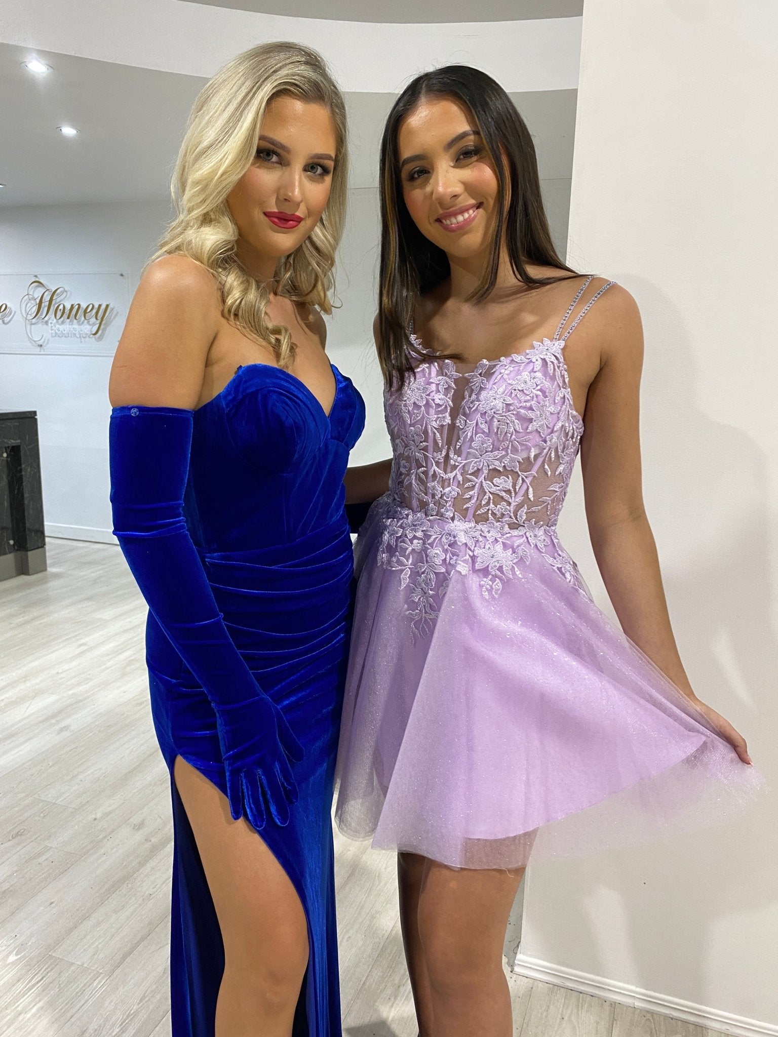 CHERRY Diamanté Beaded Strap Tulle Frilly Party Dress in Australia | One Honey Boutique