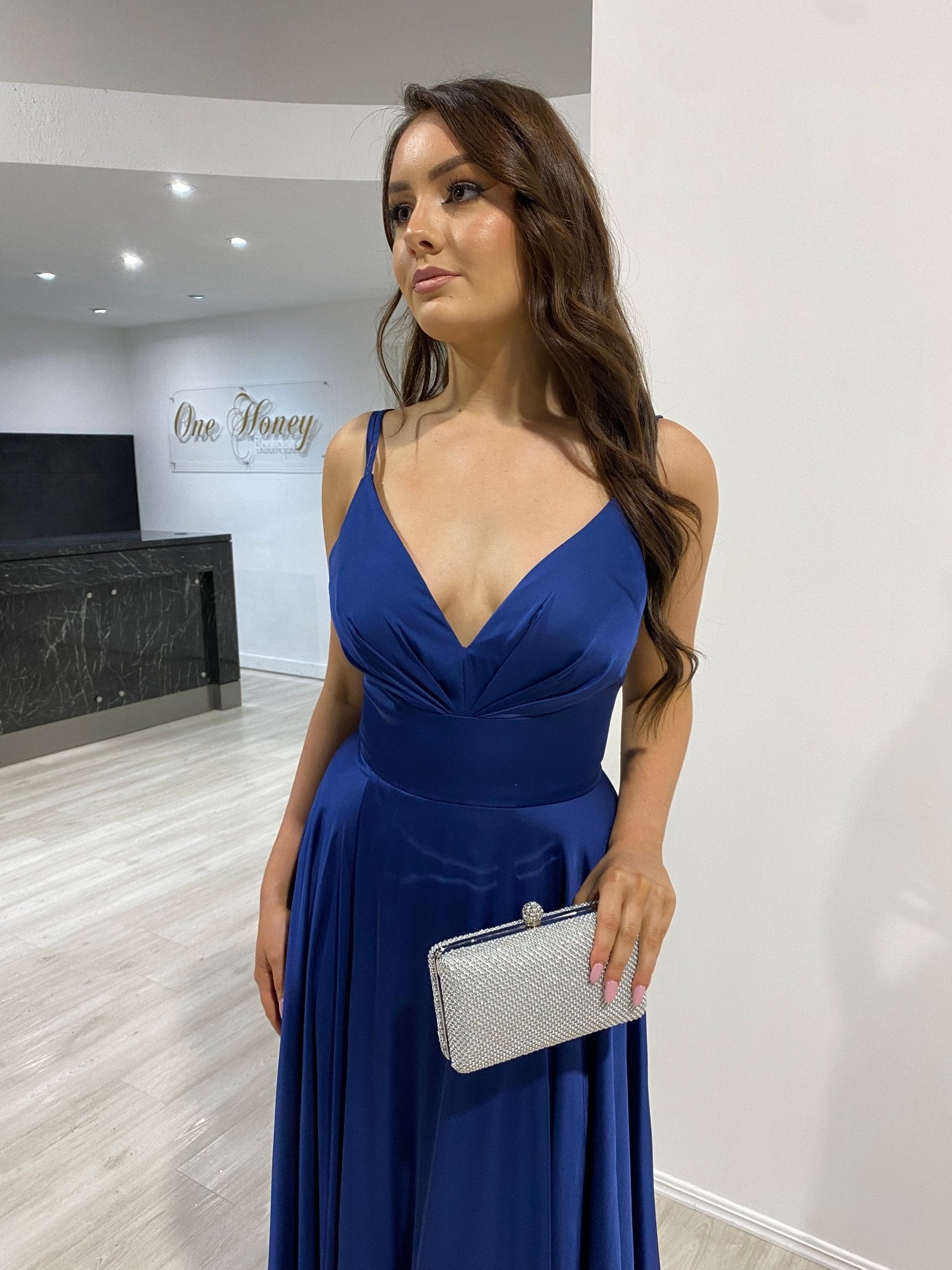 ROSALIA Silky A Line Formal & Prom Dress in Australia | One Honey Boutique