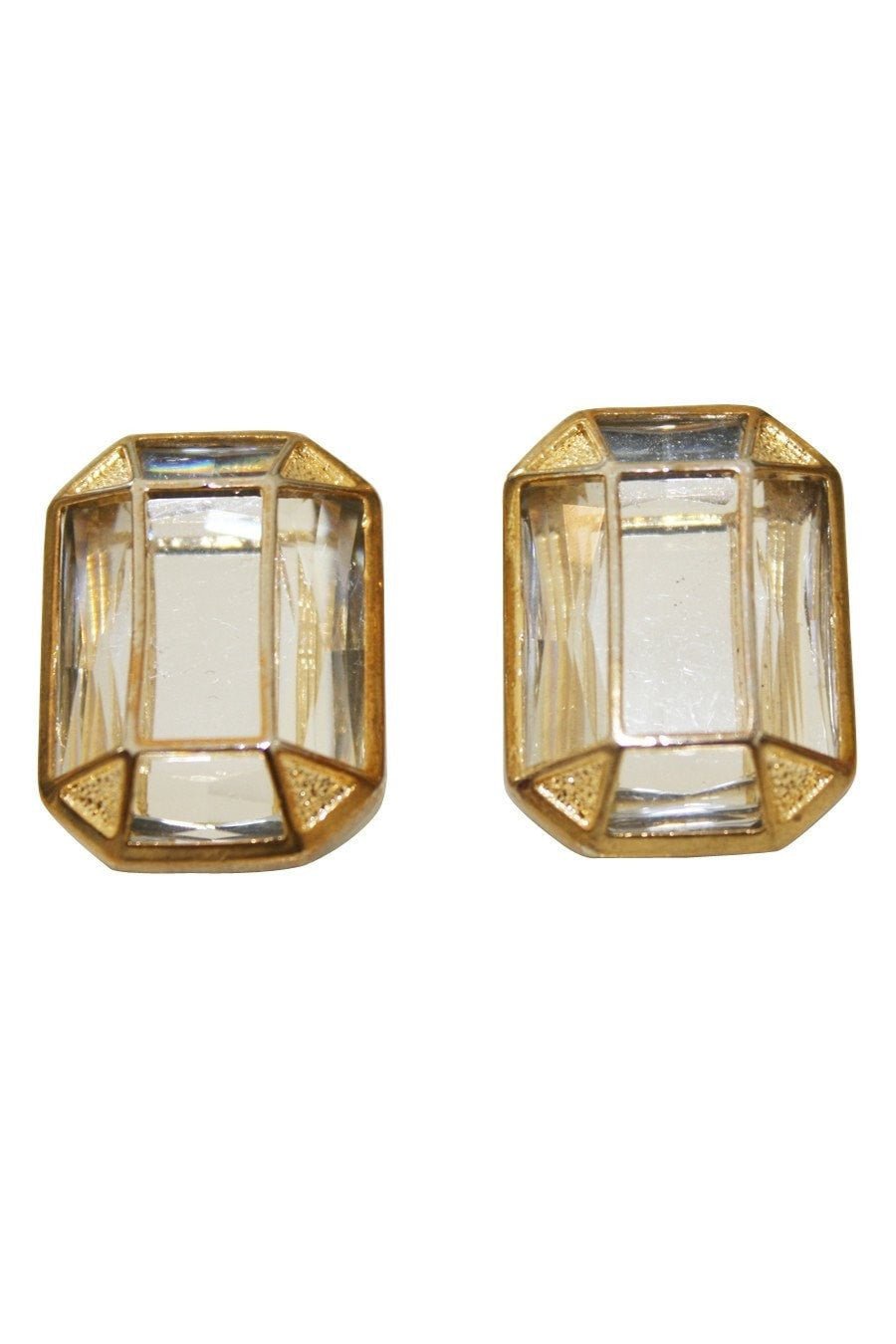 Kardashian Kollection Stone Art Deco Stud Earrings in Australia | One Honey Boutique